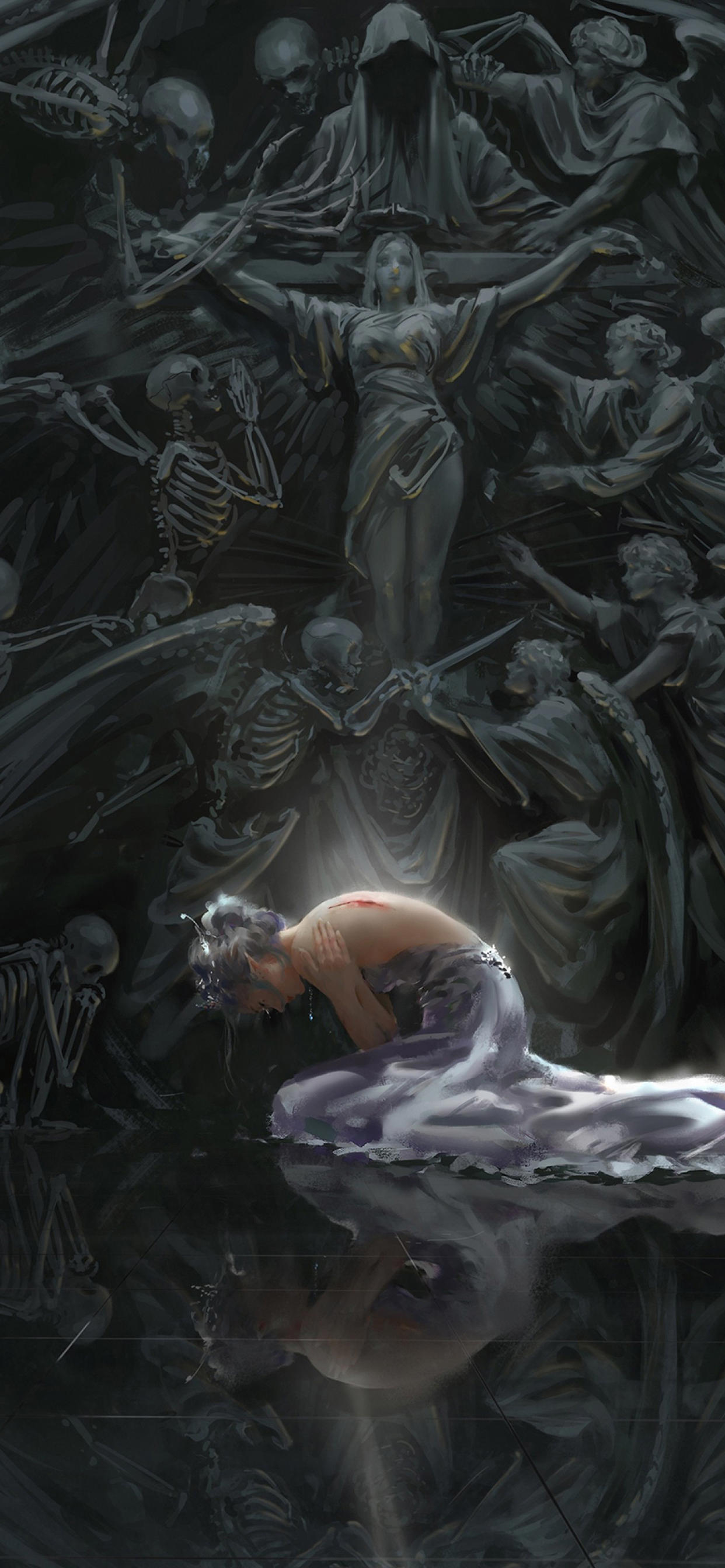 壁纸｜二次元黑暗系动漫少女壁纸高清