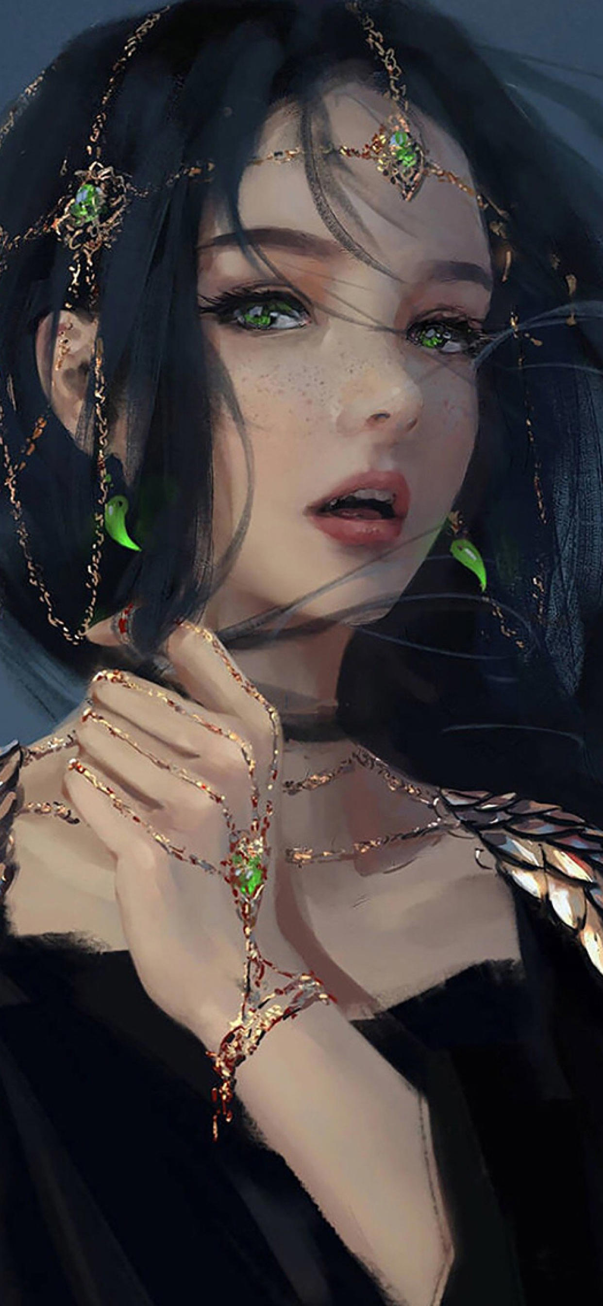 壁纸｜二次元黑暗系动漫少女壁纸高清