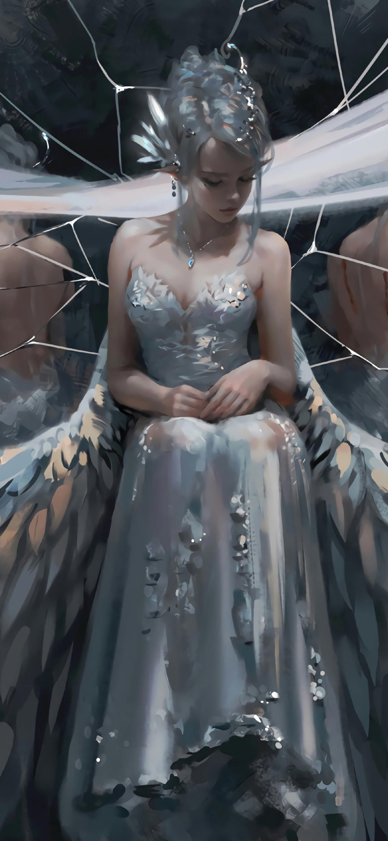 壁纸｜二次元黑暗系动漫少女壁纸高清