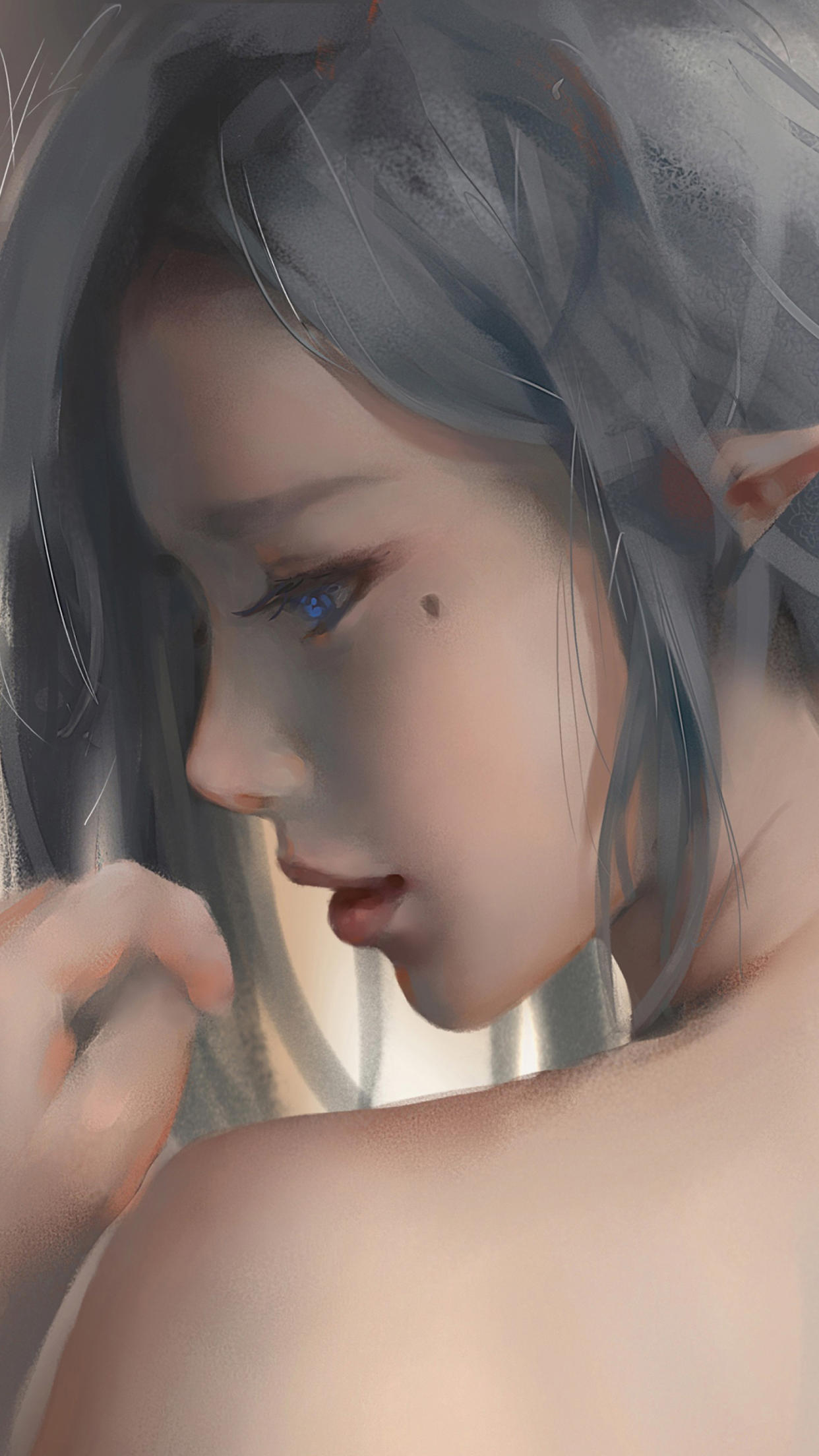 壁纸｜二次元黑暗系动漫少女壁纸高清