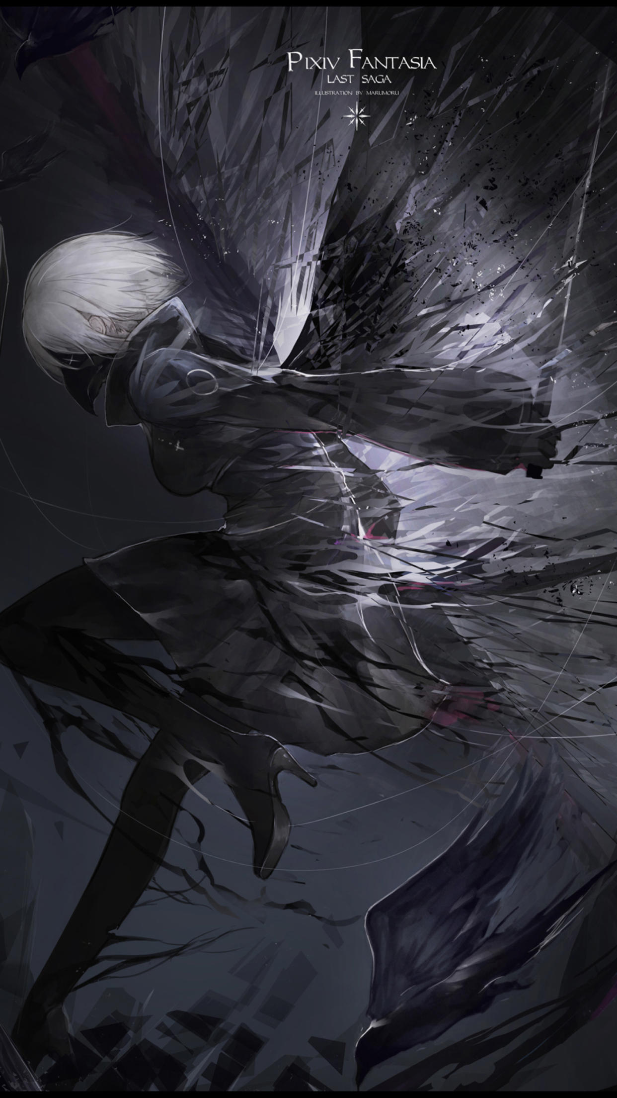 壁纸｜二次元黑暗系动漫少女壁纸高清