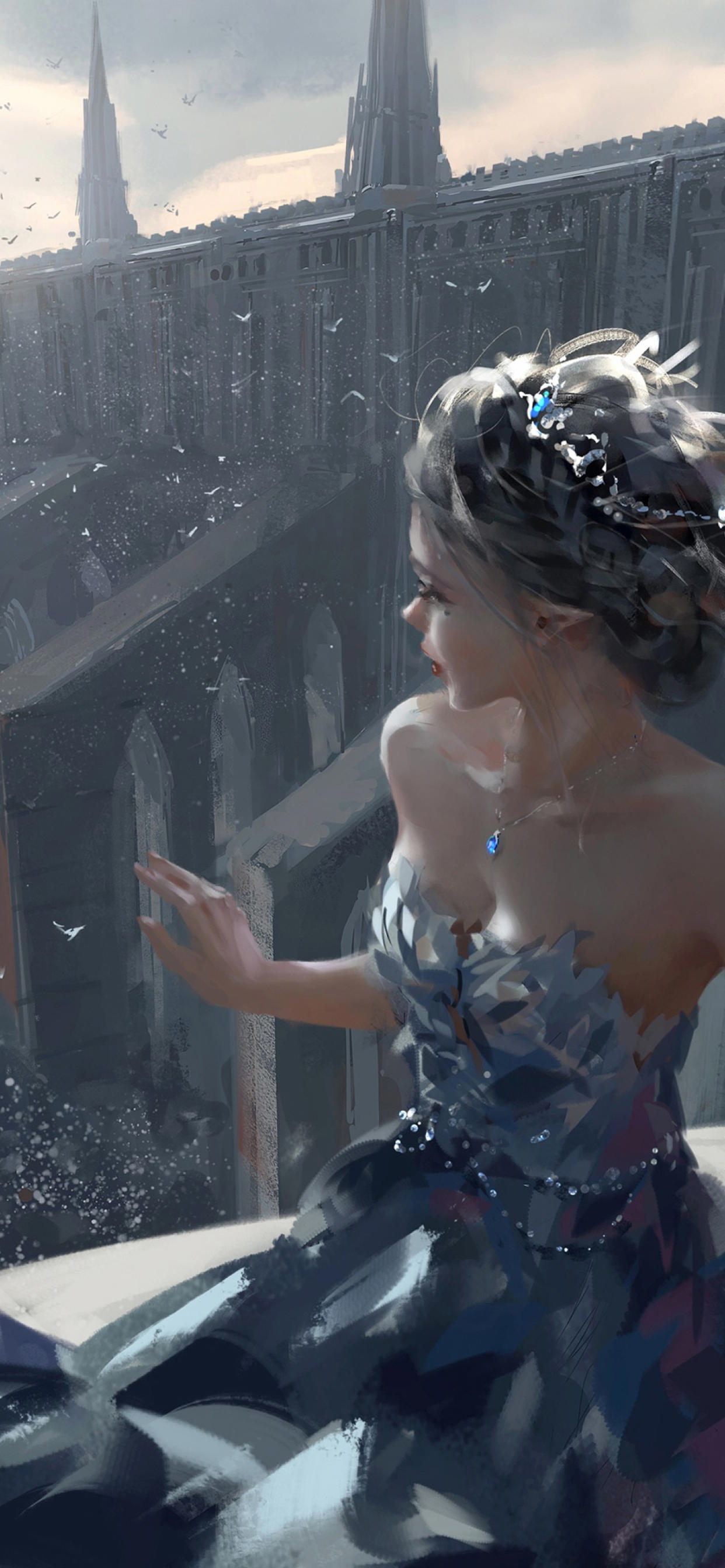 壁纸｜二次元黑暗系动漫少女壁纸高清