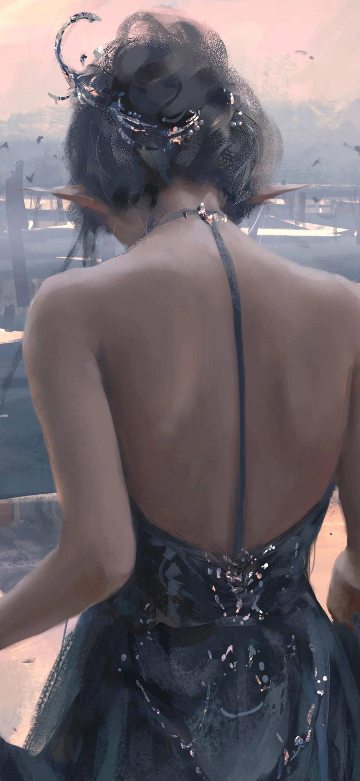 壁纸｜二次元黑暗系动漫少女壁纸高清