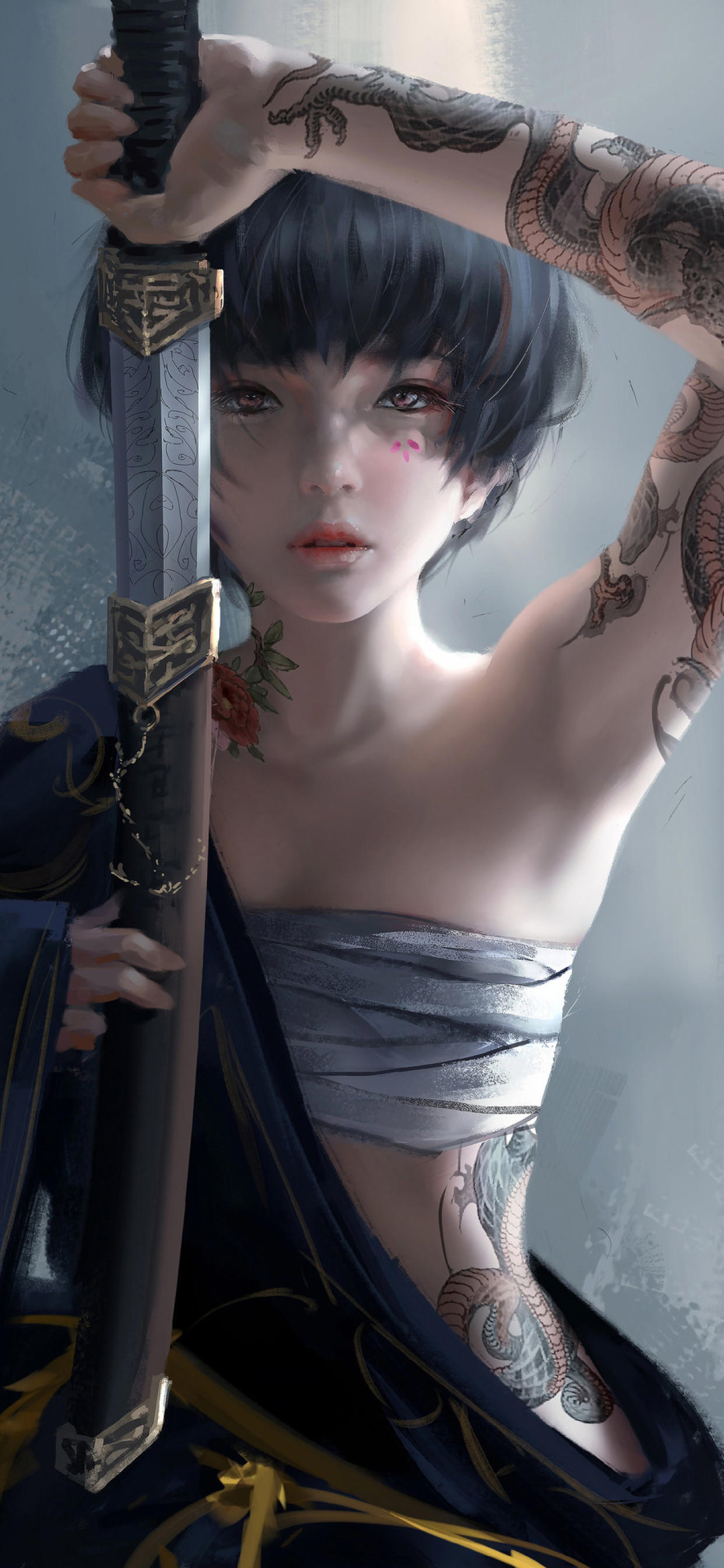 壁纸｜二次元黑暗系动漫少女壁纸高清