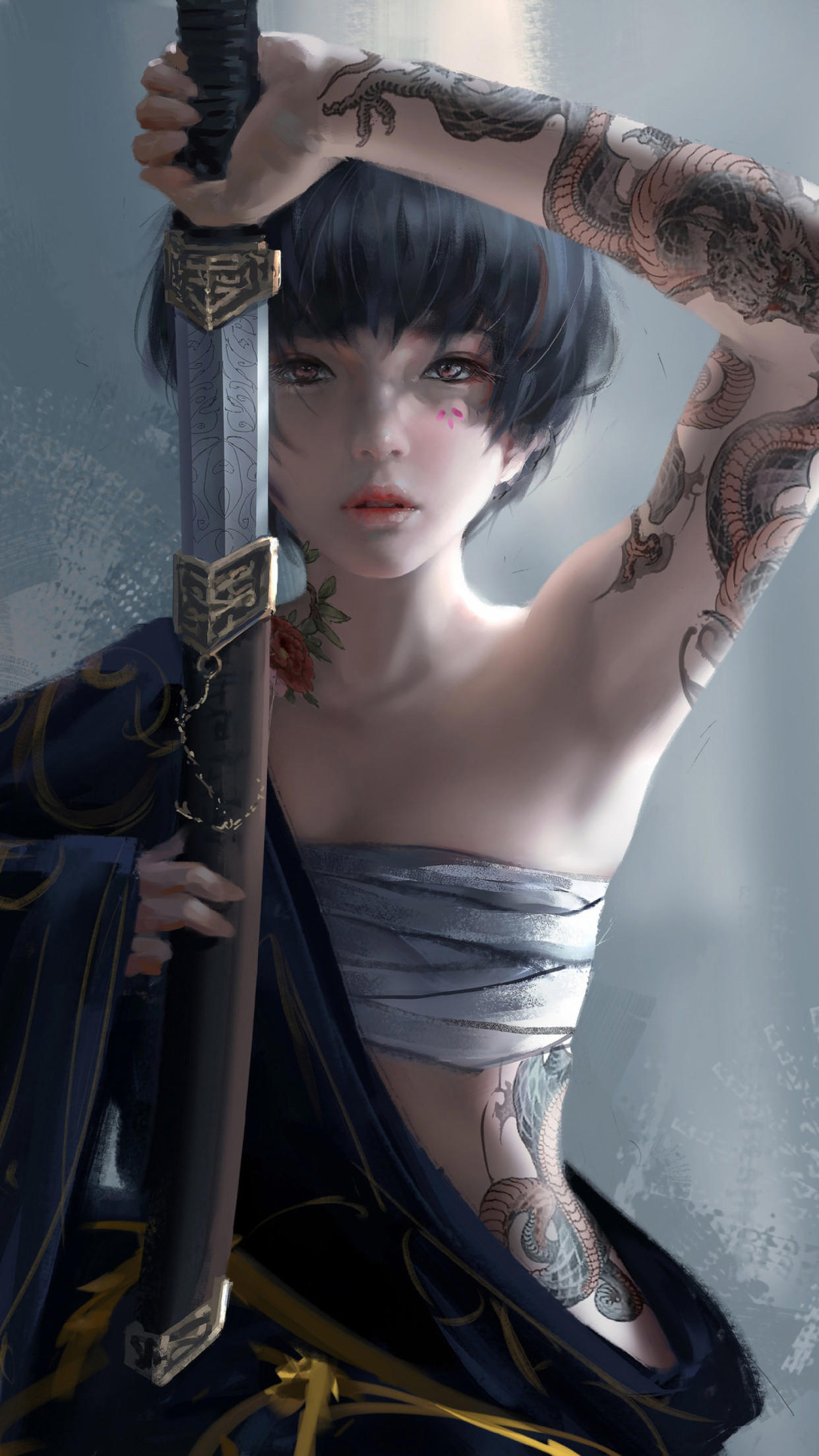 壁纸｜二次元黑暗系动漫少女壁纸高清