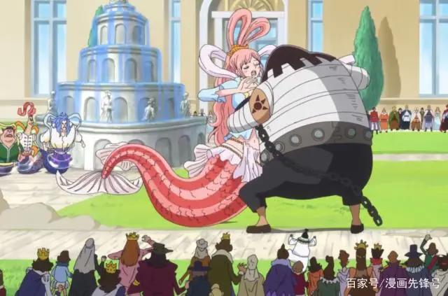 海贼王：天龙人出手抓捕白星公主，柔弱的白星被奴隶过肩摔！