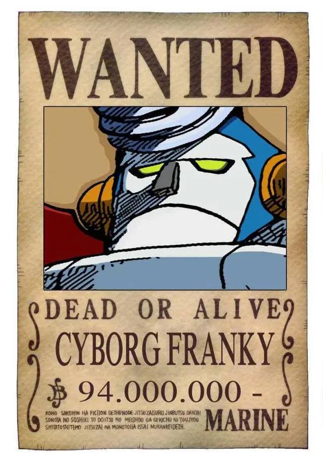 来看看草帽海贼团各人悬赏金都变多高了！