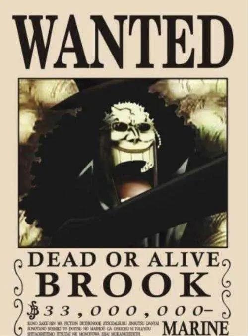 来看看草帽海贼团各人悬赏金都变多高了！