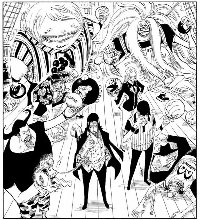 海贼王扉页故事，CP9的任务外报告：路奇回到故乡，迎击追兵！