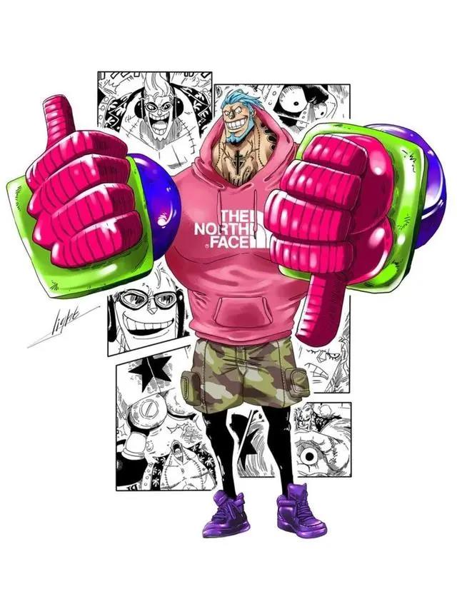 附上潮流属性的《海贼王》，你还能认出这些角色吗？