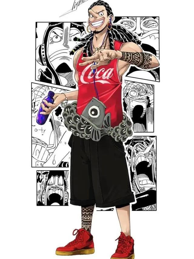 附上潮流属性的《海贼王》，你还能认出这些角色吗？