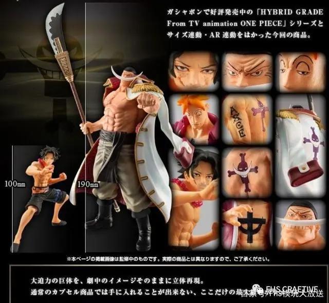 模玩图鉴*海贼王*白胡子*爱德华·纽盖特