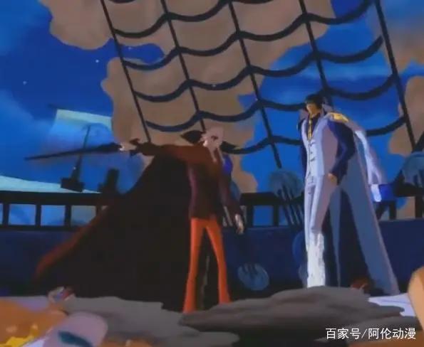 海贼王:独自一人与罗杰白胡子平起平坐,击败元帅空的男人?
