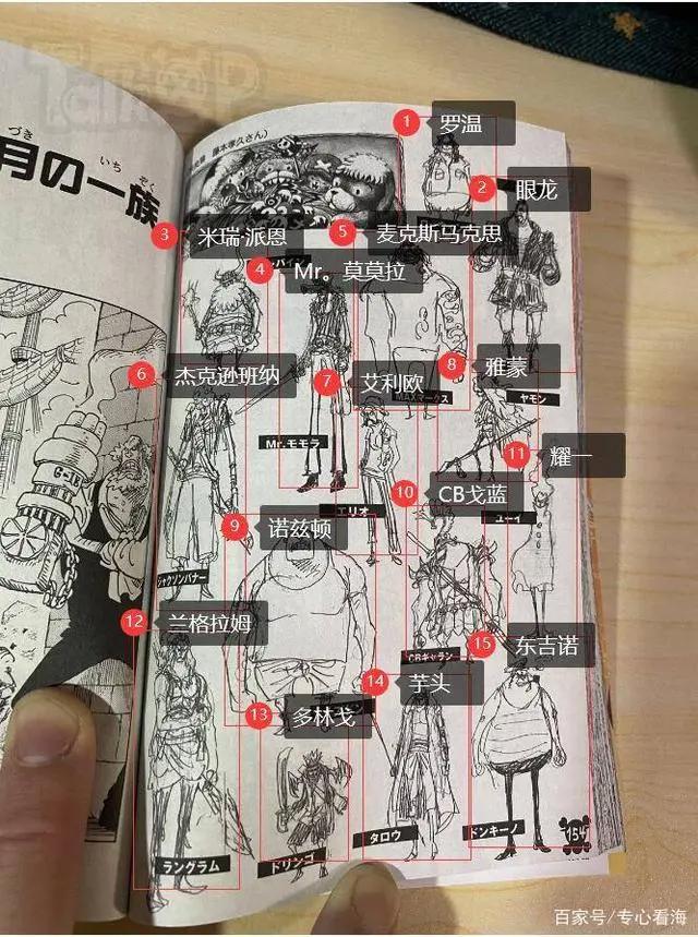 海贼王：尾田公布罗杰海贼团主要成员，巴雷特被踢出群聊