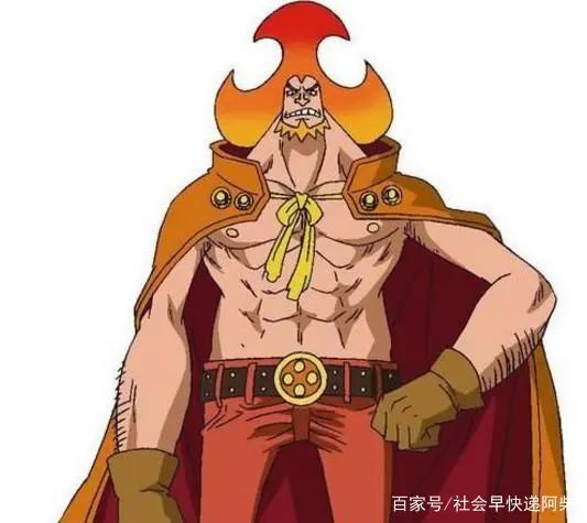 海贼王：用火最厉害的人，艾斯排第三，图一位是赤犬的克星