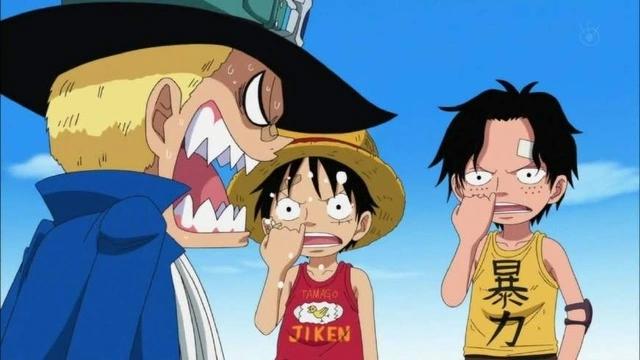 《海贼王》“听好了，路飞，我是绝对不会死的”因为还有你这个笨弟弟在！