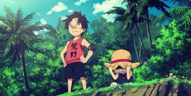 《海贼王》“听好了，路飞，我是绝对不会死的”因为还有你这个笨弟弟在！