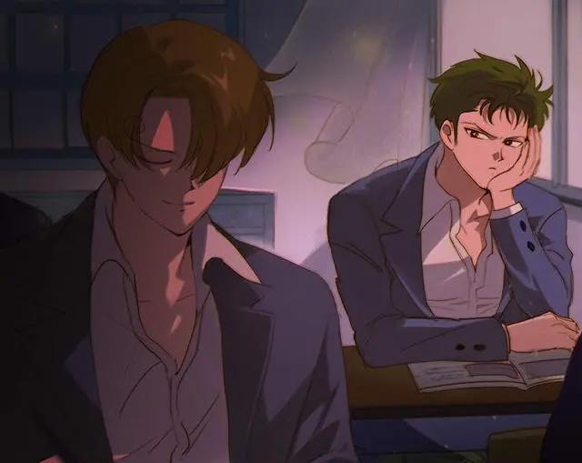 腐画师笔下的索隆与香吉士，两大动漫男神的打闹生活日常