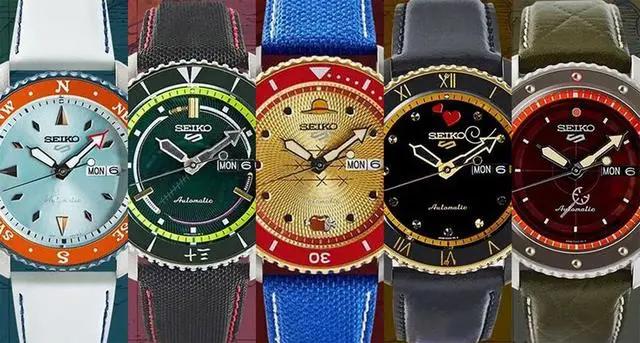 SEIKO入门机械表再推联名「海贼王」