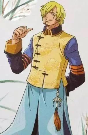 海贼王全员穿中国风服饰，香吉士地主家傻儿子，布鲁克我服气！