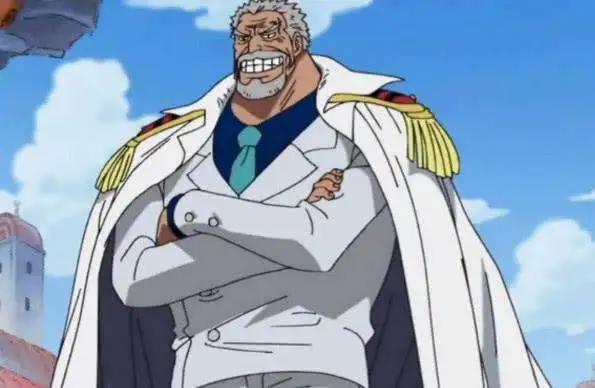 卡普中将为什么追着路飞打,那是亲孙子啊!