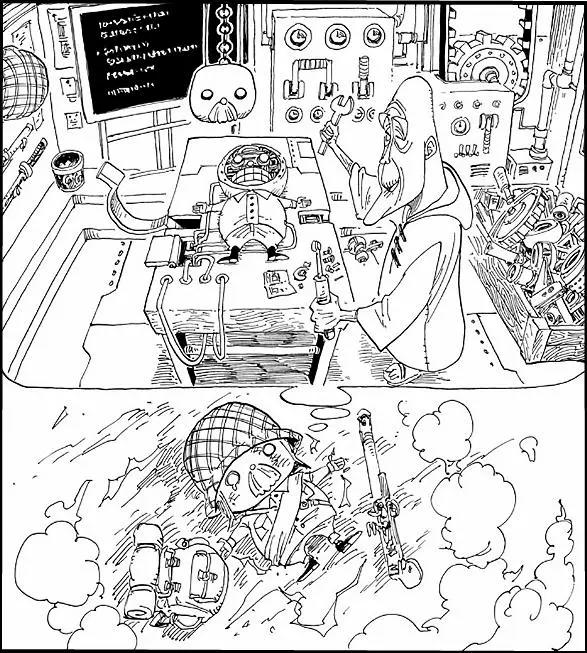 海贼王扉页小故事：艾尼路的宇宙大冒险