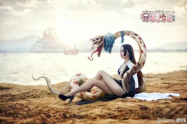 荒岛-海贼王女帝波雅·汉库克Cosplay角色扮演写真摄影图片