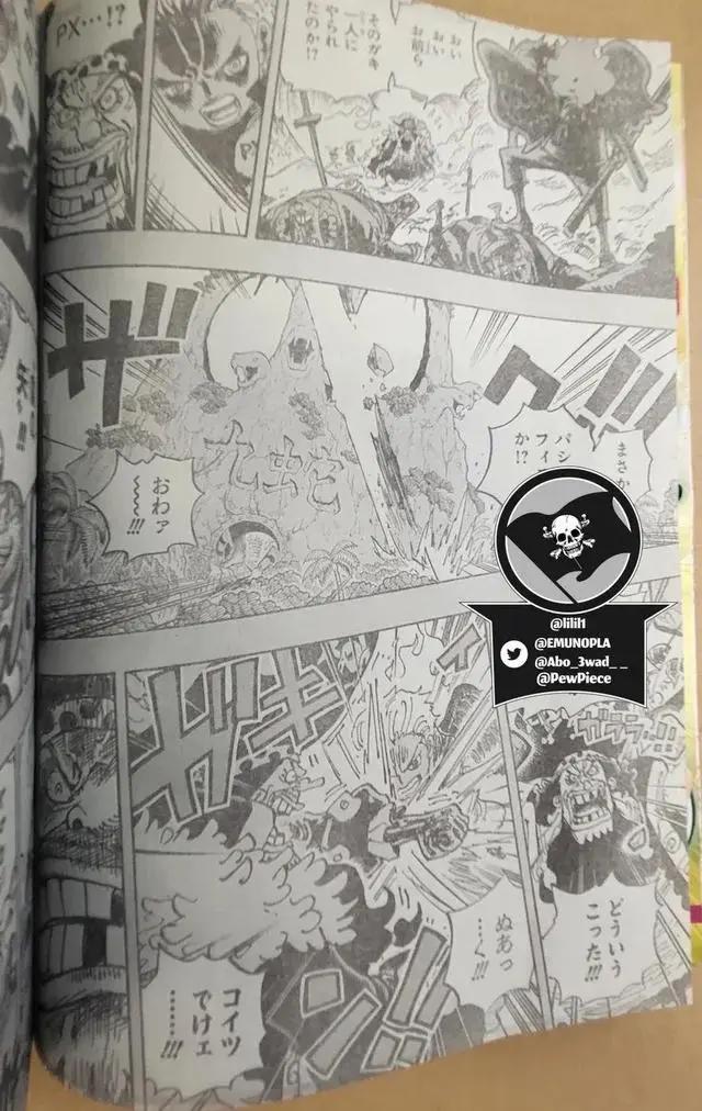 海贼王1059话,黑胡子掐住女帝脖子,欲猎取甜甜果实,炽天使登场