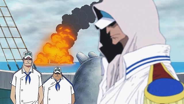 海贼王:赤犬各个阶段的图片曝光,看看最强元帅是怎么长成的