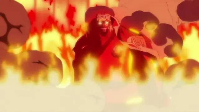 海贼王879集：赤犬作为元帅，明显没有战国沉稳