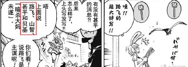 海贼王漫画放大十倍看后，海米看到了隐藏的消息：卡彭身价又涨了