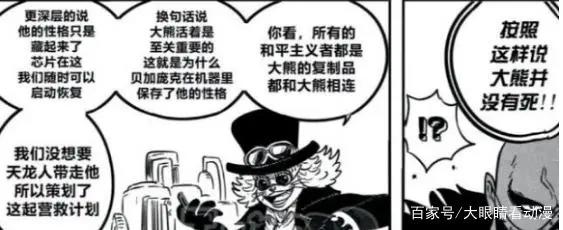 海贼王:乔艾莉·波妮竟然是暴君熊的母亲,信息量太大