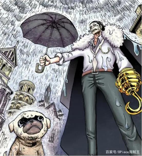 海贼王：原班王下七武海的动物原型，老甚平的形象来自恐怖鲸鲨