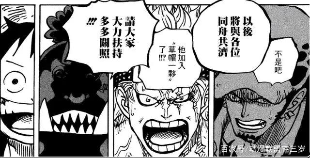 海贼王：甚平加入草帽团，罗：现在连个操舵手的岗位都没了