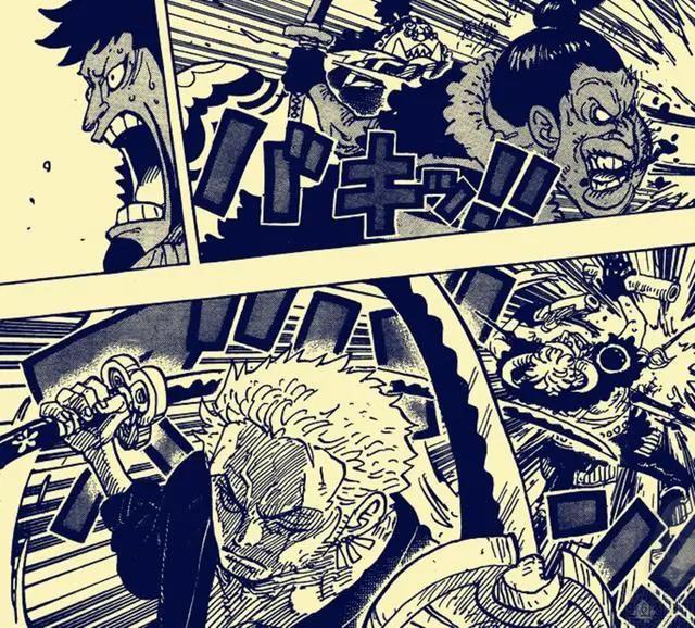 海贼王977话，甚平实力大于索隆？尾田这个排版意味深长