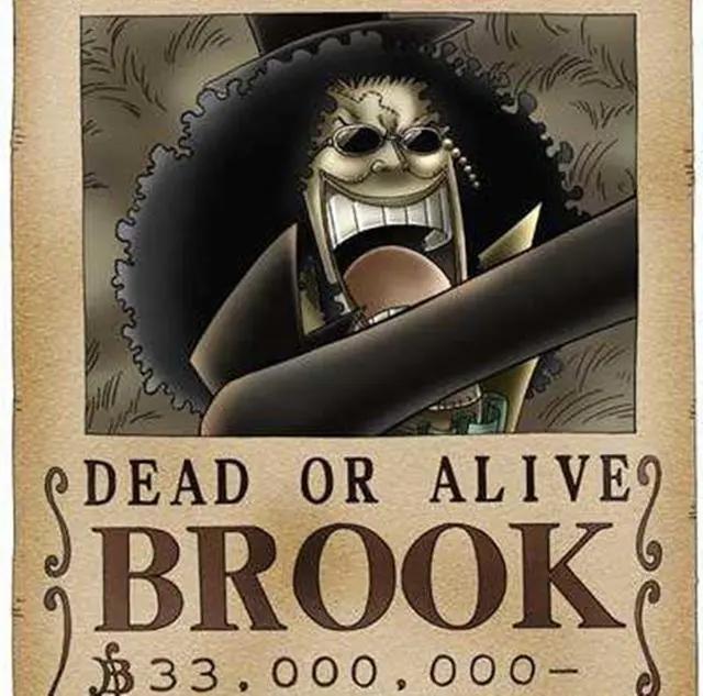 海贼王:布鲁克是隐藏强者,悬赏金已经暴露,很多人都没想到