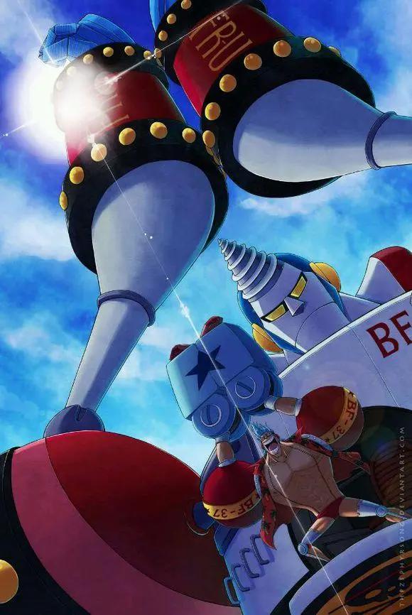 海贼王中的硬汉大叔弗兰奇的战斗力到底如何？有多强？