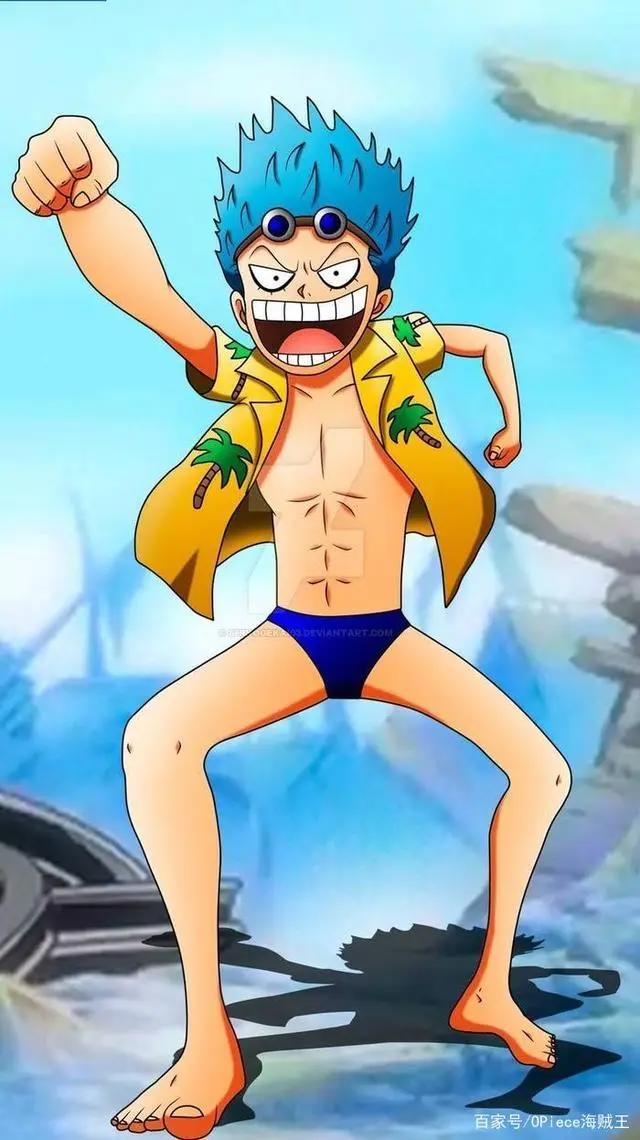 海贼王草帽团船员弗兰奇父亲出现？竟是红发团高级干部！