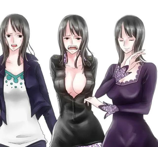 草帽一伙罗宾女神的成长史，看她如何从天真萝莉长成腹黑御姐