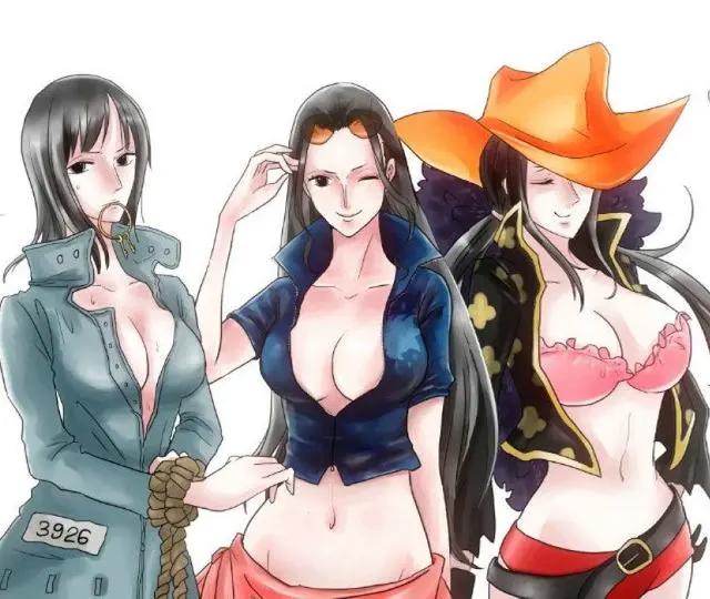 草帽一伙罗宾女神的成长史，看她如何从天真萝莉长成腹黑御姐