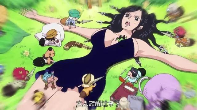 海贼王：小人族视角下的罗宾女神长腿逆天，身体能藏无数小人！