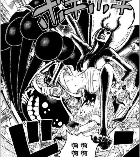 海贼王1021话：罗宾化身恶魔之子！桃之助即将长大成人？