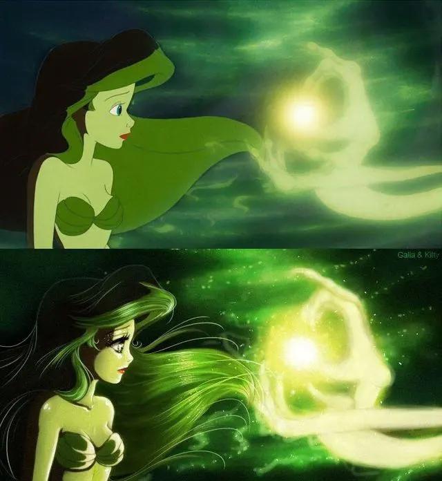 20张动漫卡通人物重绘过后的图片