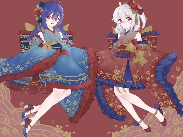 美少女动漫插图合集，快来pick你最喜欢的插图