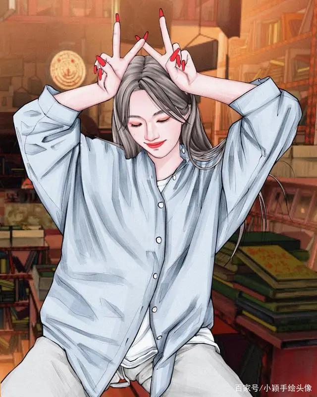 漫画照片，用头像表达人生态度，简单纯粹有个性