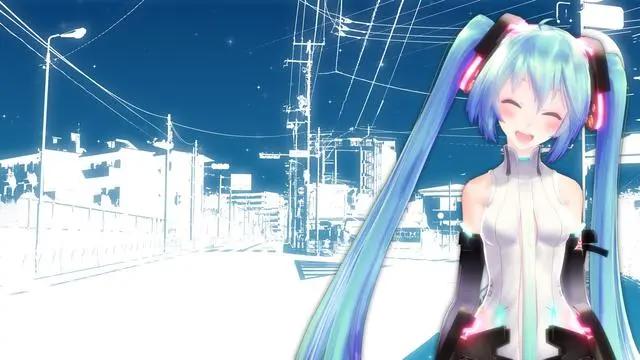 超萌超可爱，初音未来动漫高清壁纸，电脑桌面背景图片！