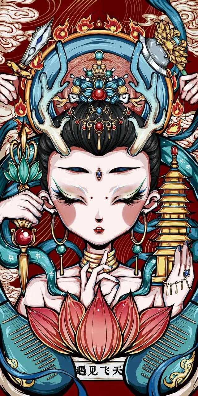 高清国潮动漫卡通壁纸图片合集（一）