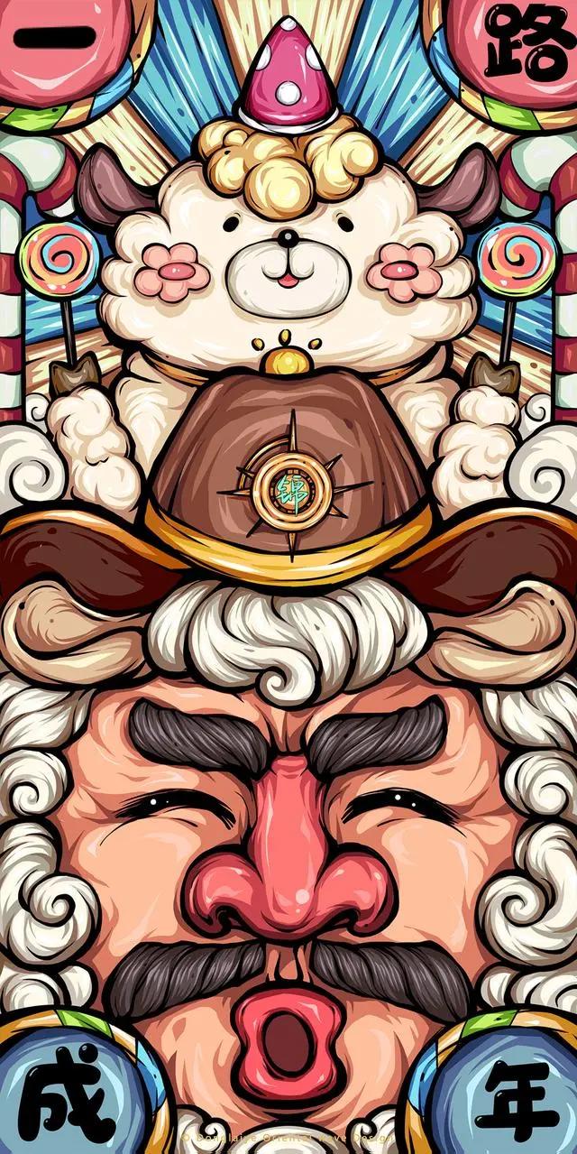 高清国潮动漫卡通壁纸图片合集（一）