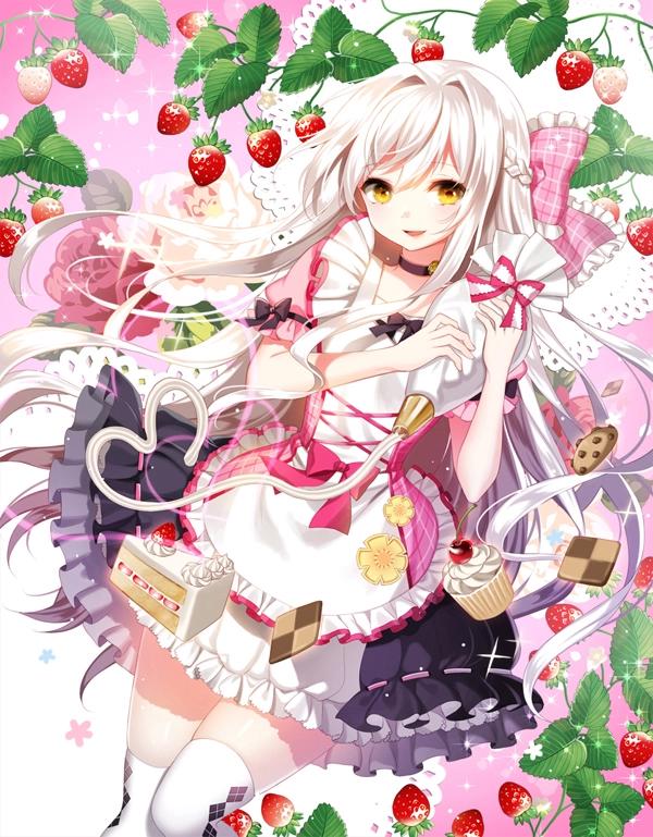 「动漫图片精选」二次元少女，超现实的唯美