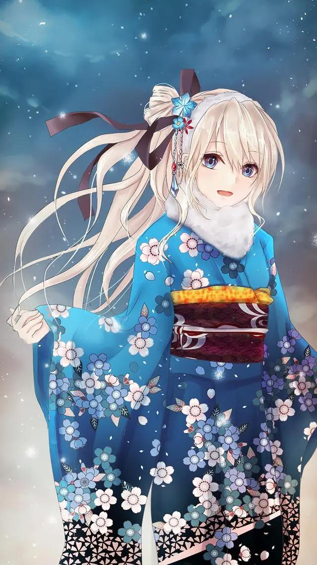 「动漫图片精选」二次元少女，超现实的唯美